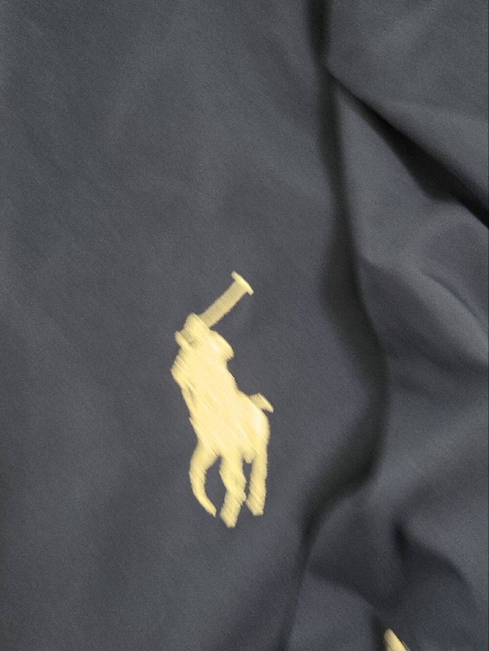 Polo by Ralph Lauren Navy Pullover Windbreaker with White Pony - Picture 3 of 11